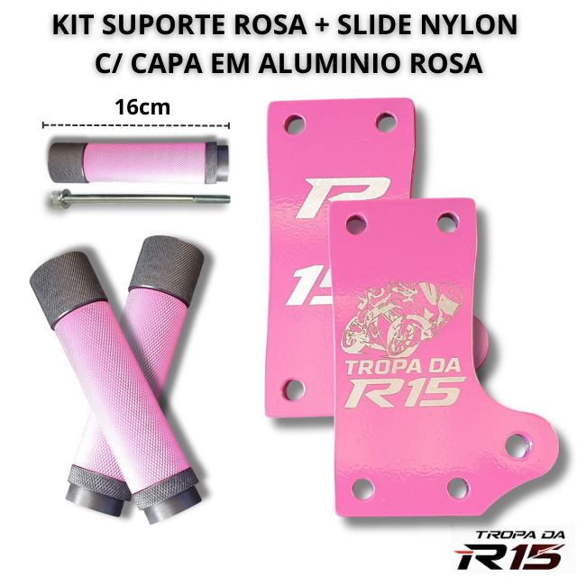 Kit Suporte e Slide TIPO: (Pintado 4)