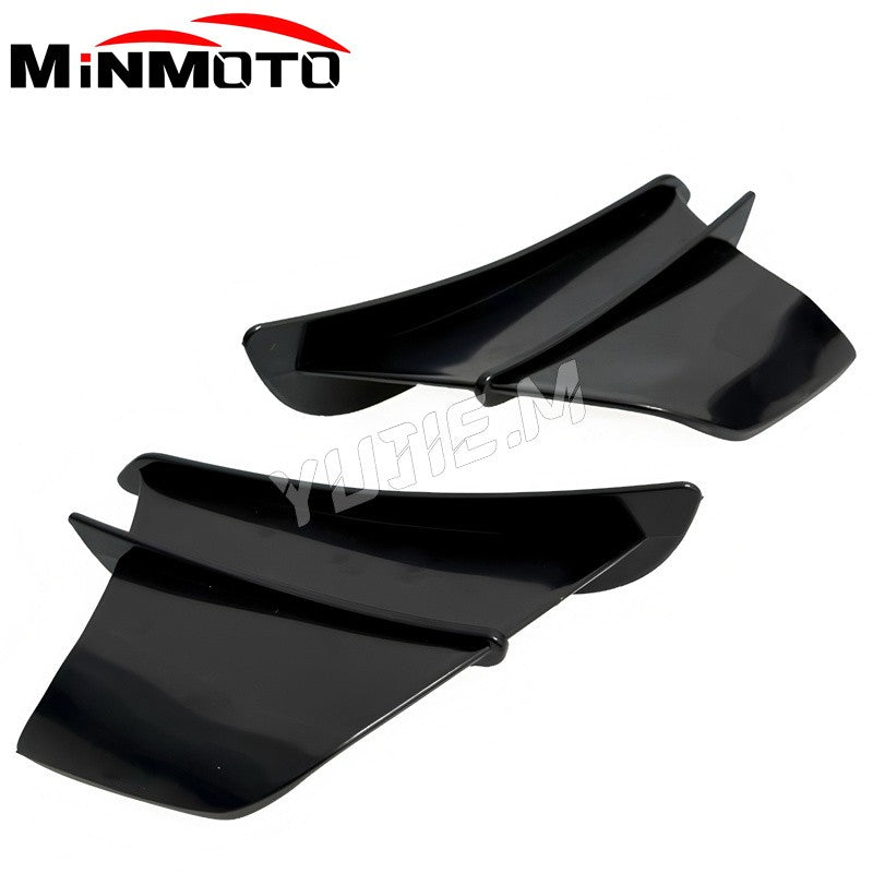 Winglets / Asa Aerodinâmica Universal para Moto – Estilo Fibra de Carbono