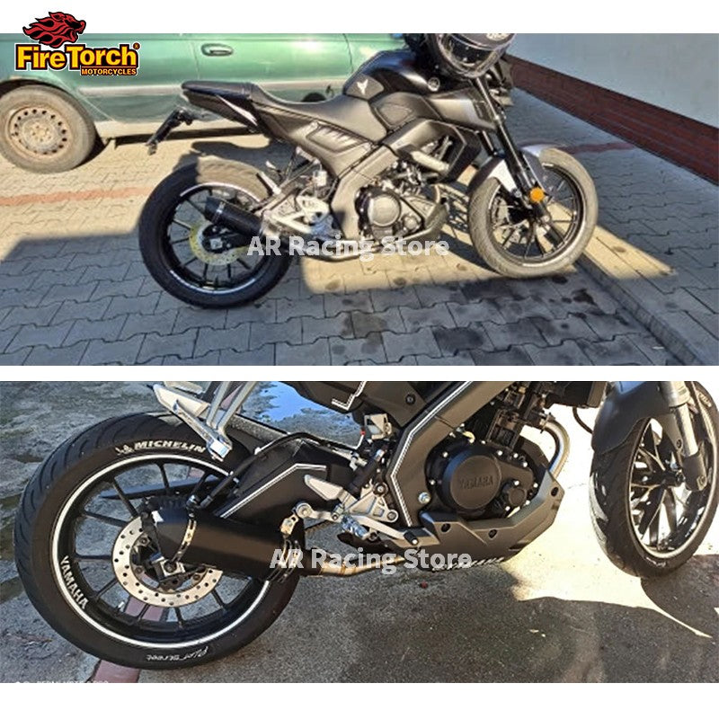 COLETOR ESPORTIVO YAMAHA R15/R125/MT 125 V3 V4 2008+