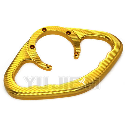 Manoplas cnc para passageiro de motocicleta, barra de apoio para tanque, apoio d
