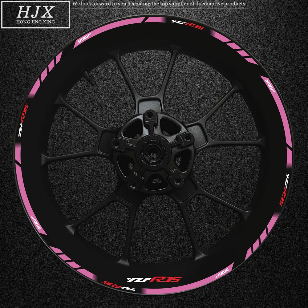 Adesivo Refletivo de Roda YZF-R15 – Conjunto Completo Personalizado