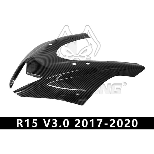 Defletor Frontal Winglet Yamaha YZF-R15 V3 (2017–2025) – Capa de Proteção Aerodinâmica