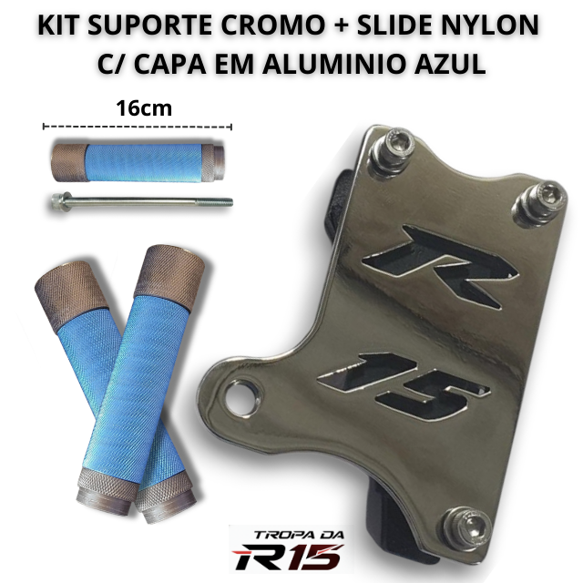 Kit Suporte e Slide TIPO: (Vazado)
