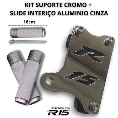 Kit Suporte e Slide TIPO: (Vazado)