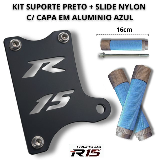 Kit Suporte e Slide TIPO: (Vazado)