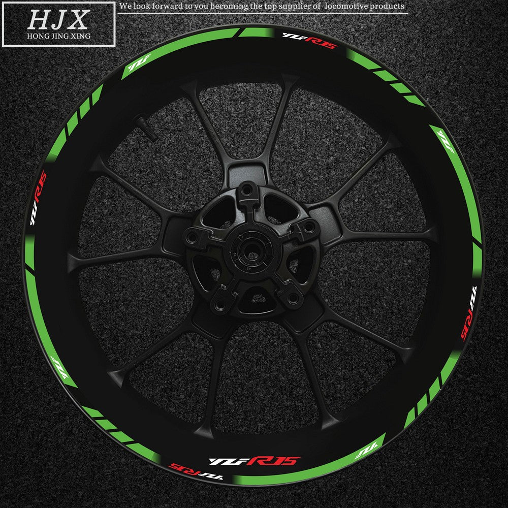Adesivo Refletivo de Roda YZF-R15 – Conjunto Completo Personalizado