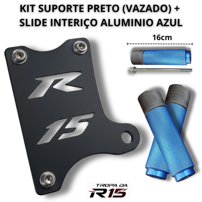 Kit Suporte e Slide TIPO: (Vazado)