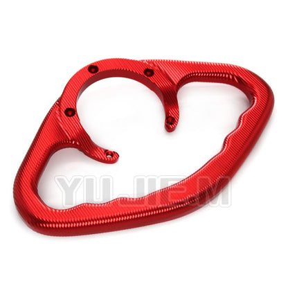 Manoplas cnc para passageiro de motocicleta, barra de apoio para tanque, apoio d