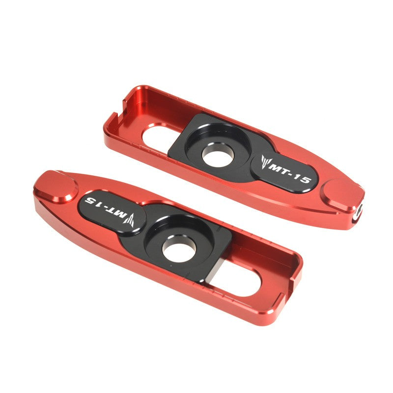 Tensor de Corrente CNC com Suporte de Eixo Traseiro e Spool – Yamaha R15 V3 / MT-15 (2019+)