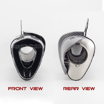 Universal Motorcycle Carbon Fiber Exhaust 51mm