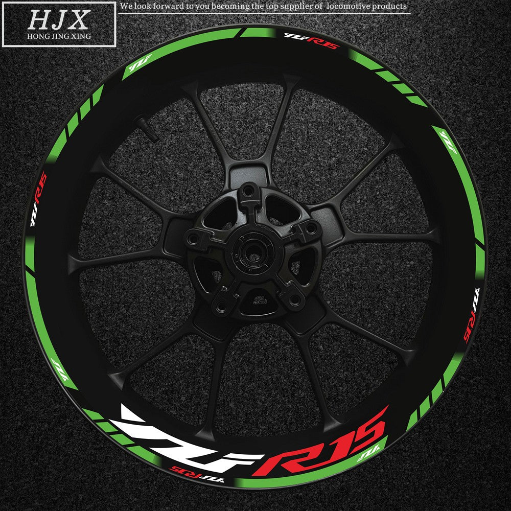 Adesivo Refletivo de Roda YZF-R15 – Conjunto Completo Personalizado