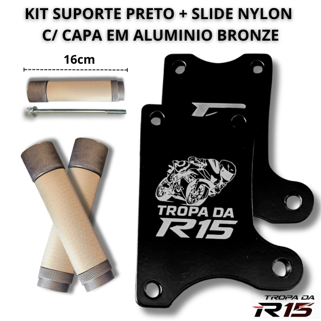 Kit Suporte e Slide TIPO: (Pintado 3)