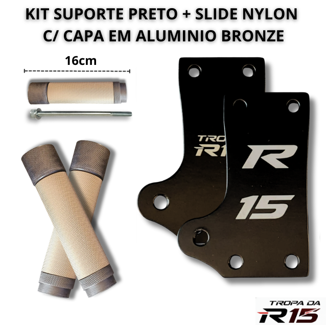 Kit Suporte e Slide TIPO: (Pintado 4)