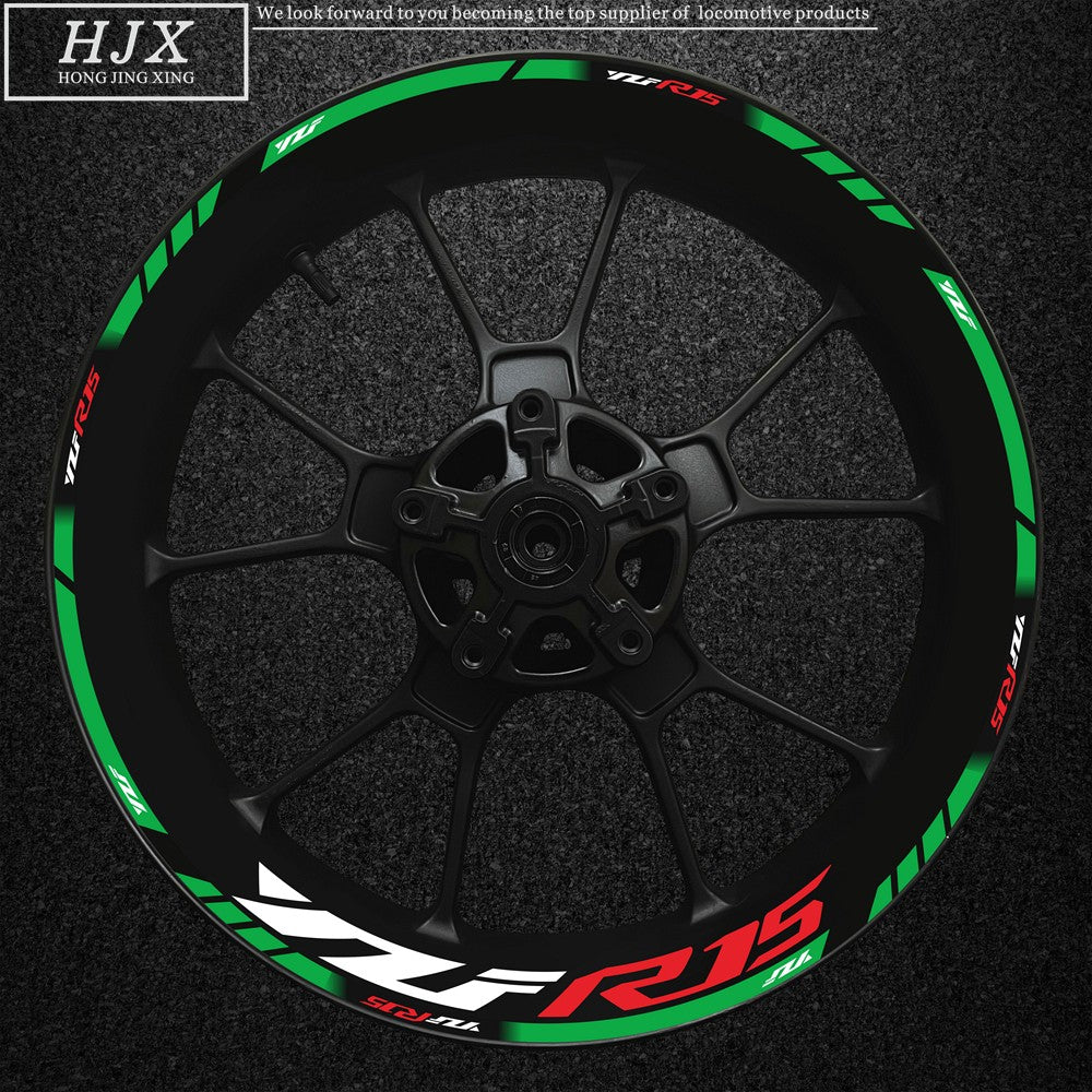 Adesivo Refletivo de Roda YZF-R15 – Conjunto Completo Personalizado