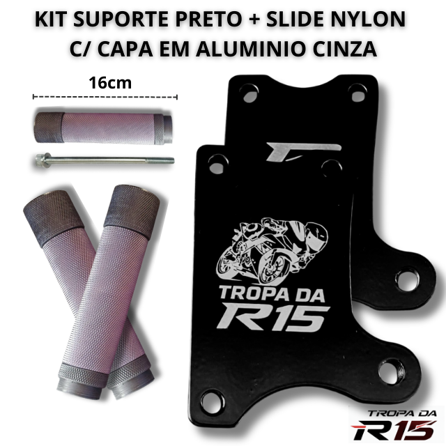 Kit Suporte e Slide TIPO: (Pintado 3)