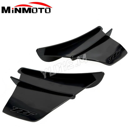 Winglets / Asa Aerodinâmica Universal para Moto – Estilo Fibra de Carbono