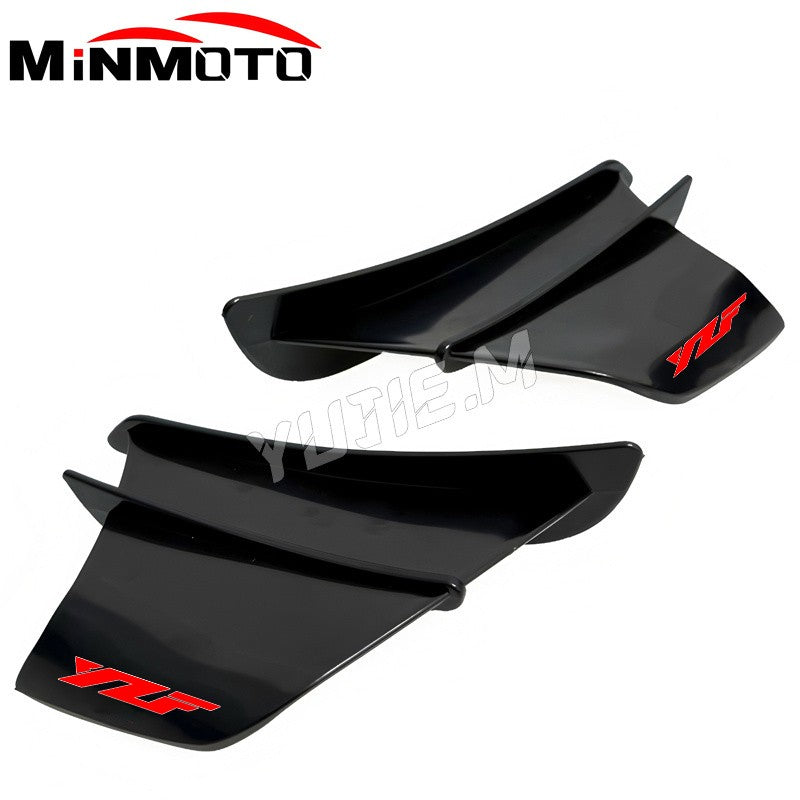 Winglets / Asa Aerodinâmica Universal para Moto – Estilo Fibra de Carbono