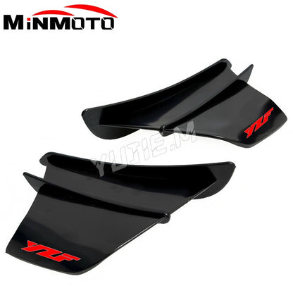 Winglets / Asa Aerodinâmica Universal para Moto – Estilo Fibra de Carbono
