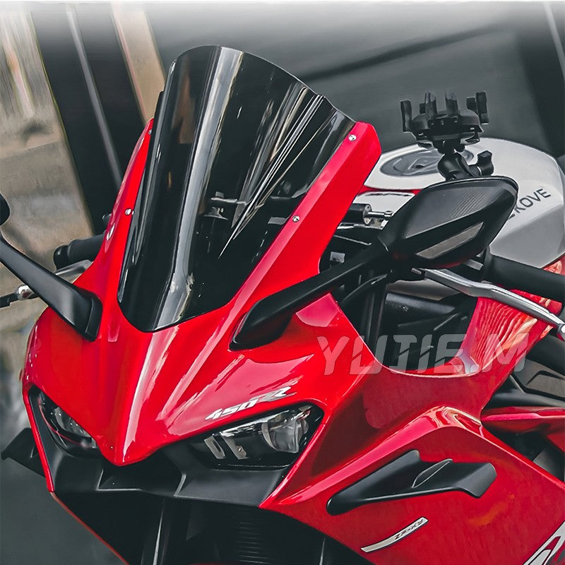 Winglets / Asa Aerodinâmica Universal para Moto – Estilo Fibra de Carbono