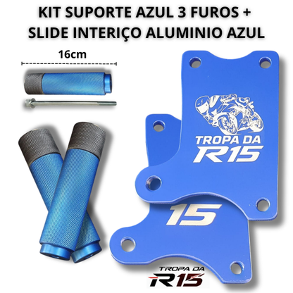 Kit Suporte e Slide TIPO: (Pintado 3)