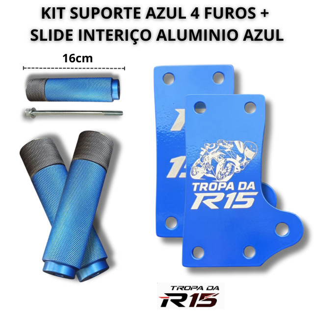 Kit Suporte e Slide TIPO: (Pintado 4)