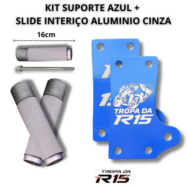 Kit Suporte e Slide TIPO: (Pintado 4)