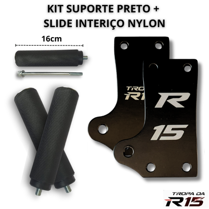 Kit Suporte e Slide TIPO: (Pintado 4)