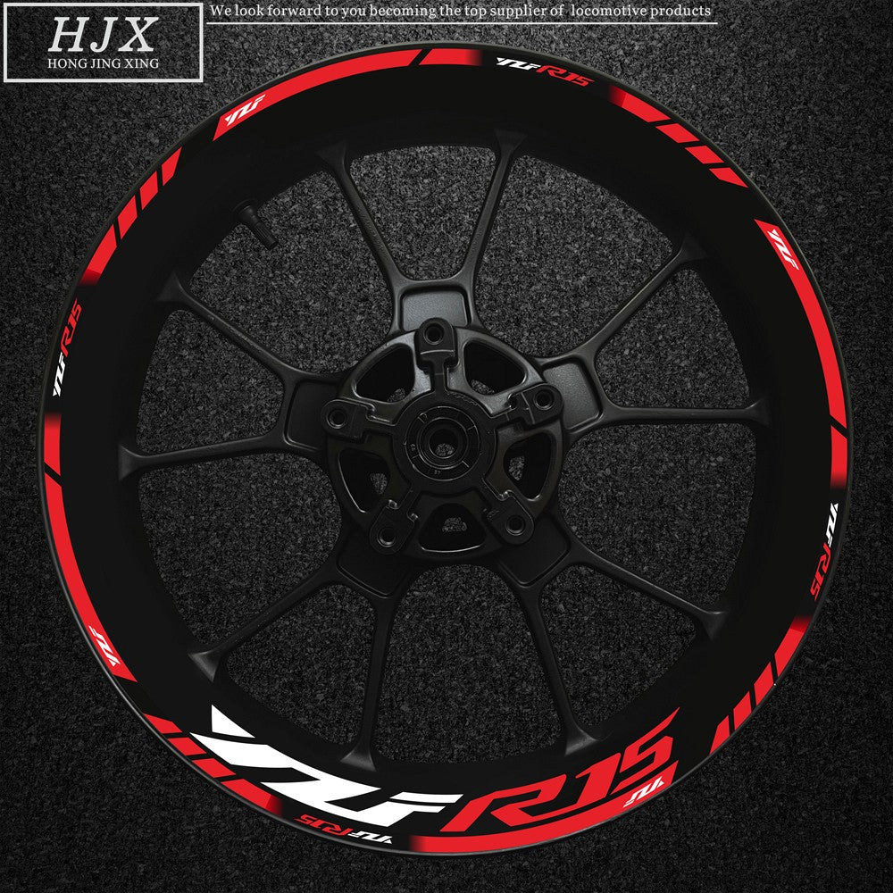Adesivo Refletivo de Roda YZF-R15 – Conjunto Completo Personalizado