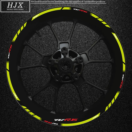 Adesivo Refletivo de Roda YZF-R15 – Conjunto Completo Personalizado
