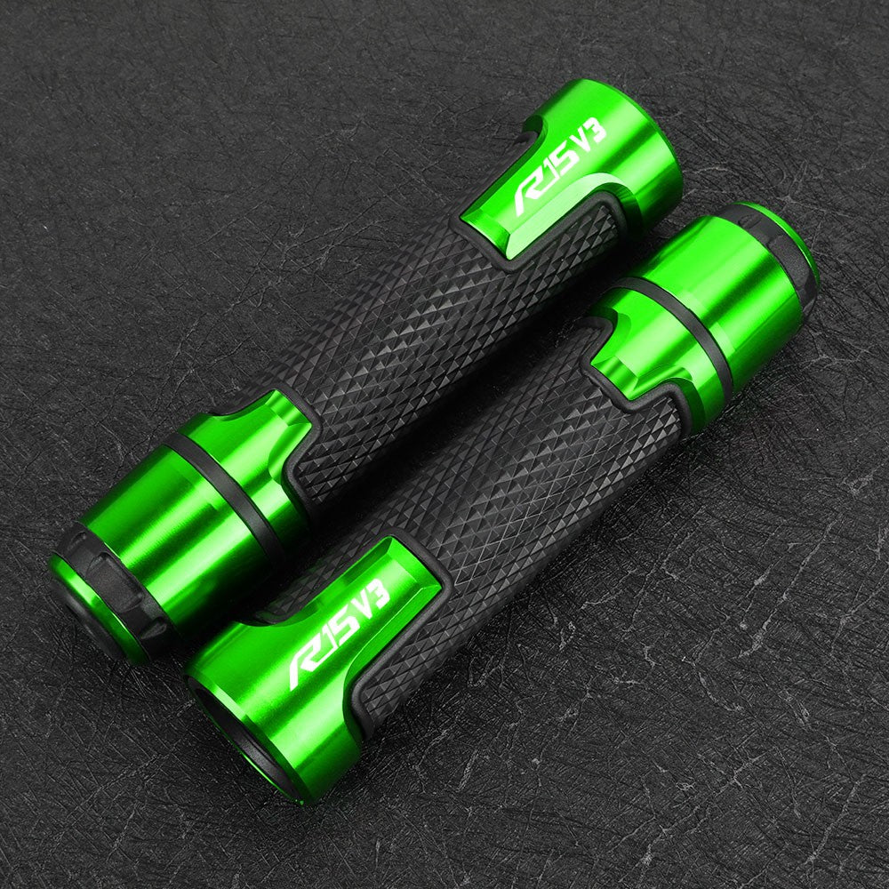 CONJUNTO DE MANETES AJUSTÁVEIS + PUNHOS ESPORTIVOS CNC – YAMAHA R15 V3 (2017 + )