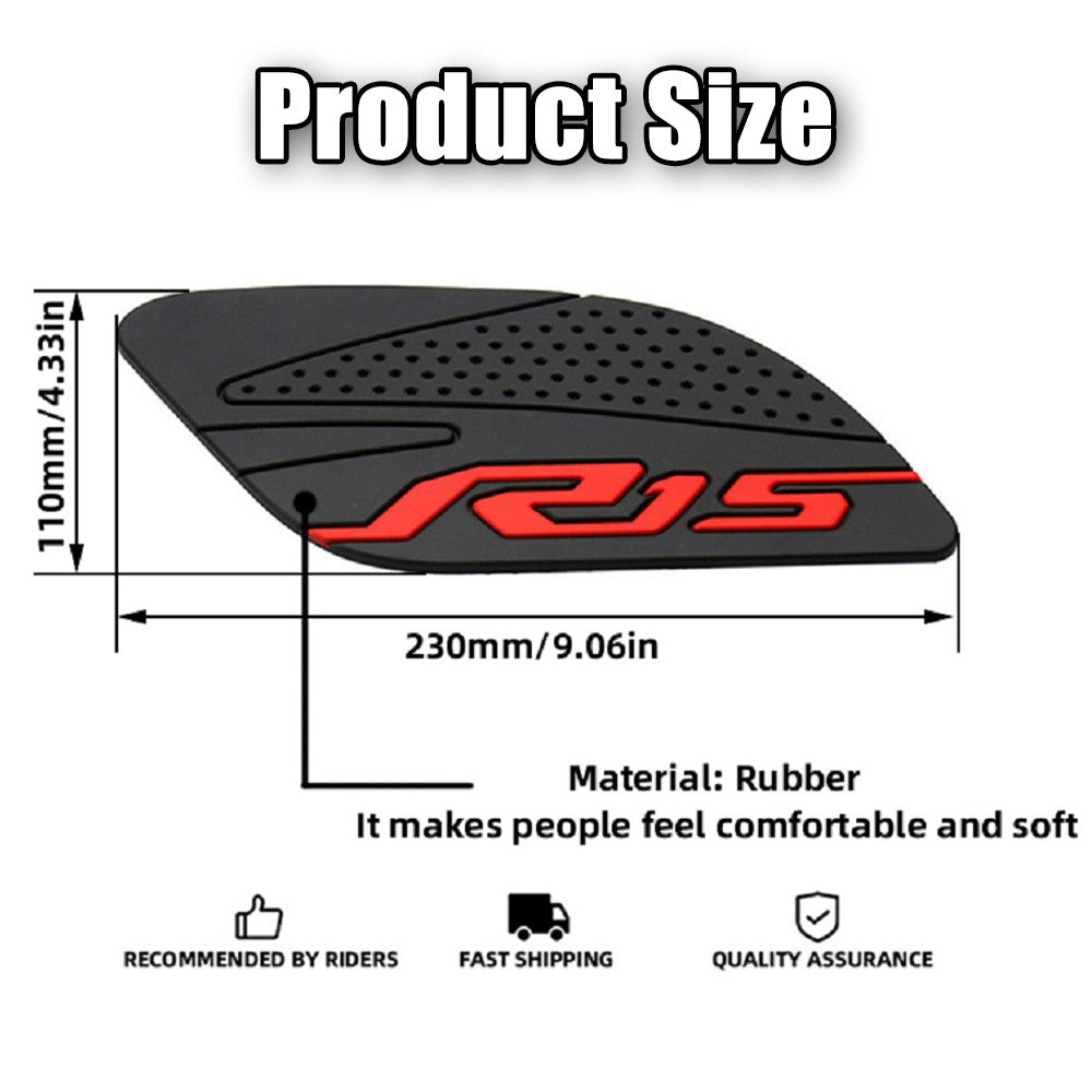 Protetor de Tanque em Borracha BDJ – Yamaha YZF R15 V3 (2017-2018)