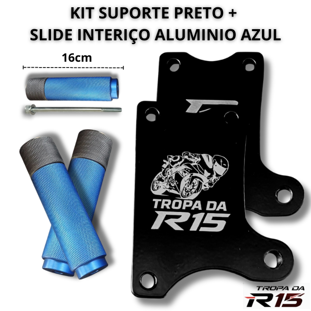 Kit Suporte e Slide TIPO: (Pintado 3)