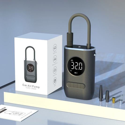 Compressor de Ar Portátil Digital Sem Fio 150PSI com Bateria Recarregável 4000mAh