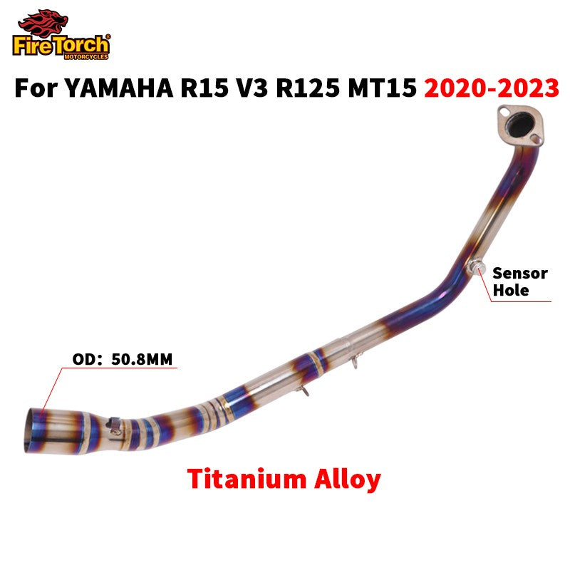 COLETOR ESPORTIVO YAMAHA R15/R125/MT 125 V3 V4 2008+