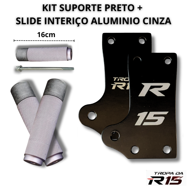 Kit Suporte e Slide TIPO: (Pintado 4)