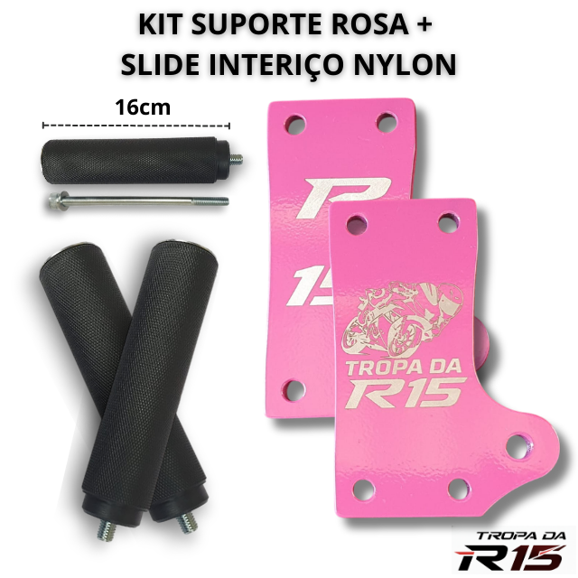Kit Suporte e Slide TIPO: (Pintado 4)