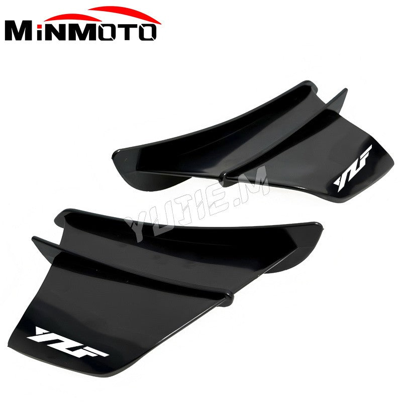 Winglets / Asa Aerodinâmica Universal para Moto – Estilo Fibra de Carbono