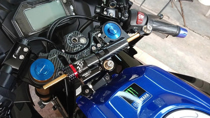 Kit de Suporte para Amortecedor de Direção – Yamaha YZF-R15 V3 (2018+)