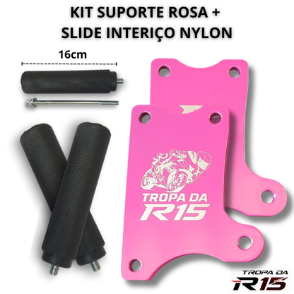 Kit Suporte e Slide TIPO: (Pintado 3)