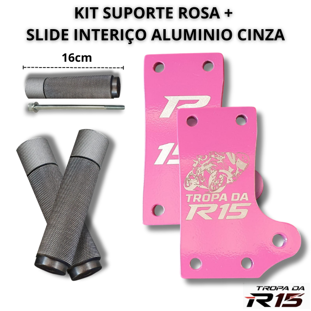 Kit Suporte e Slide TIPO: (Pintado 4)