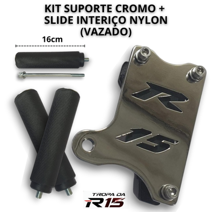 Kit Suporte e Slide TIPO: (Vazado)
