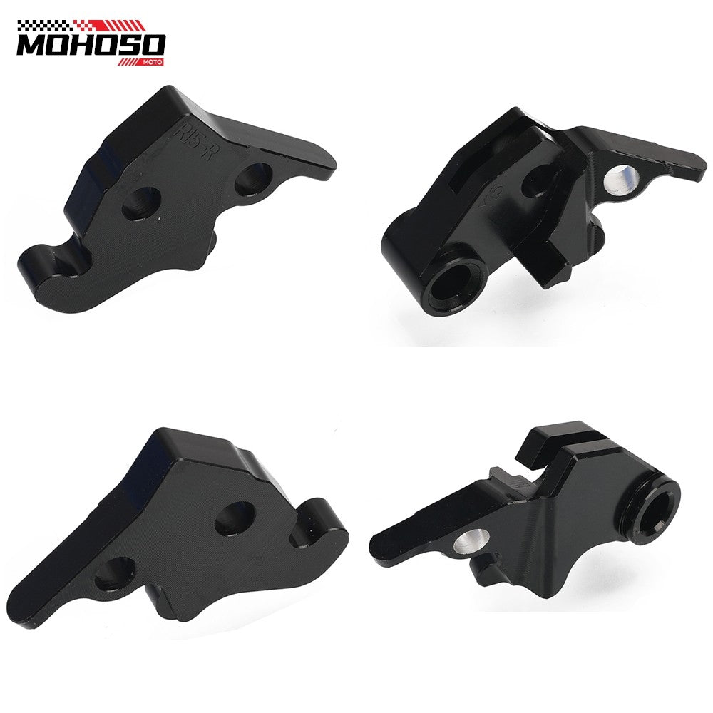 CONJUNTO DE MANETES AJUSTÁVEIS + PUNHOS ESPORTIVOS CNC – YAMAHA R15 V3 (2017 + )