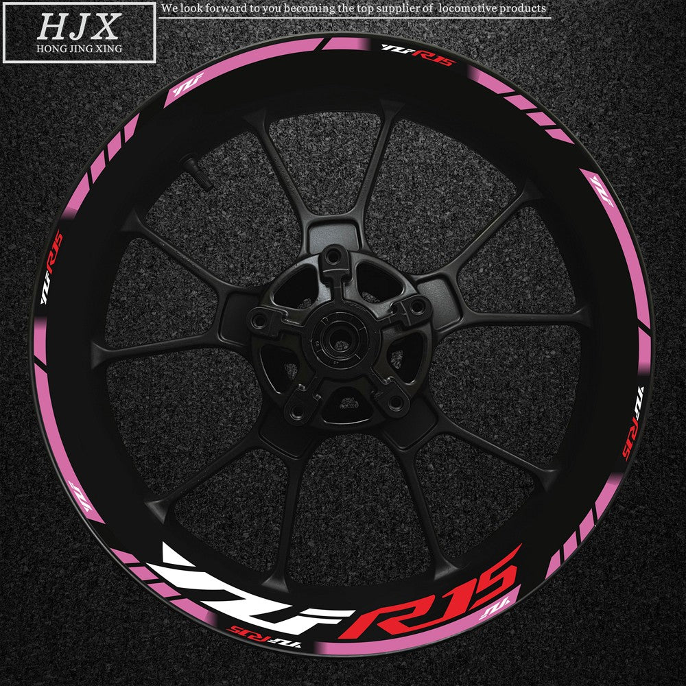 Adesivo Refletivo de Roda YZF-R15 – Conjunto Completo Personalizado