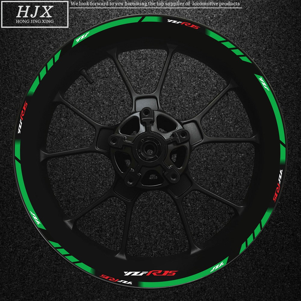 Adesivo Refletivo de Roda YZF-R15 – Conjunto Completo Personalizado