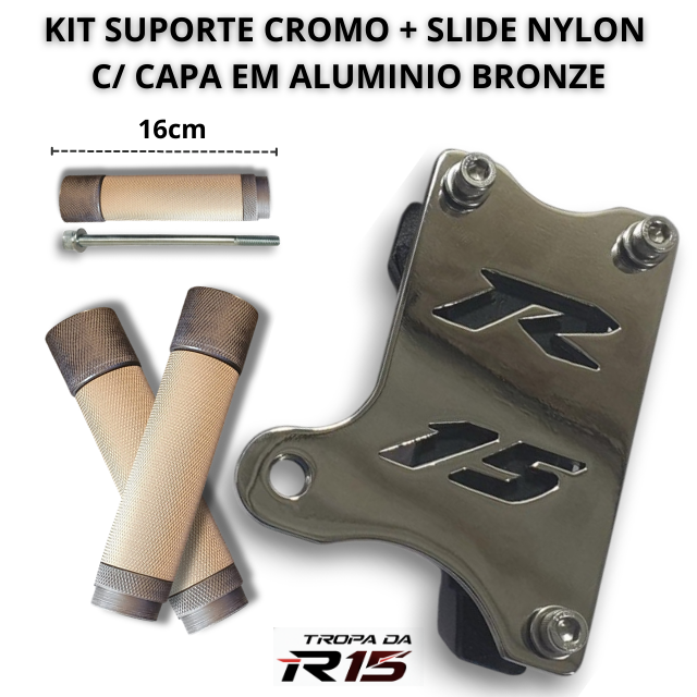 Kit Suporte e Slide TIPO: (Vazado)