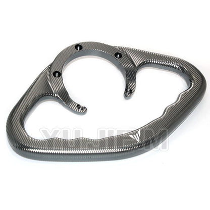 Manoplas cnc para passageiro de motocicleta, barra de apoio para tanque, apoio d