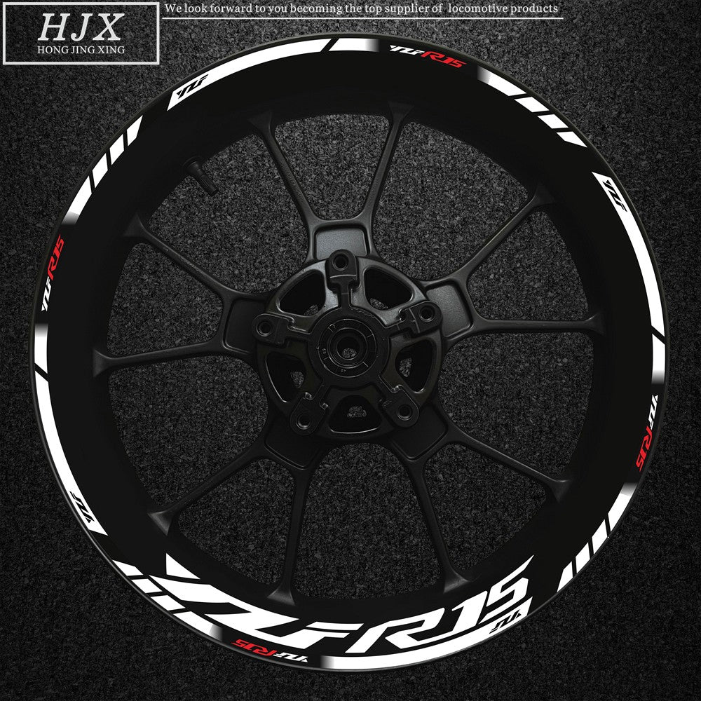 Adesivo Refletivo de Roda YZF-R15 – Conjunto Completo Personalizado