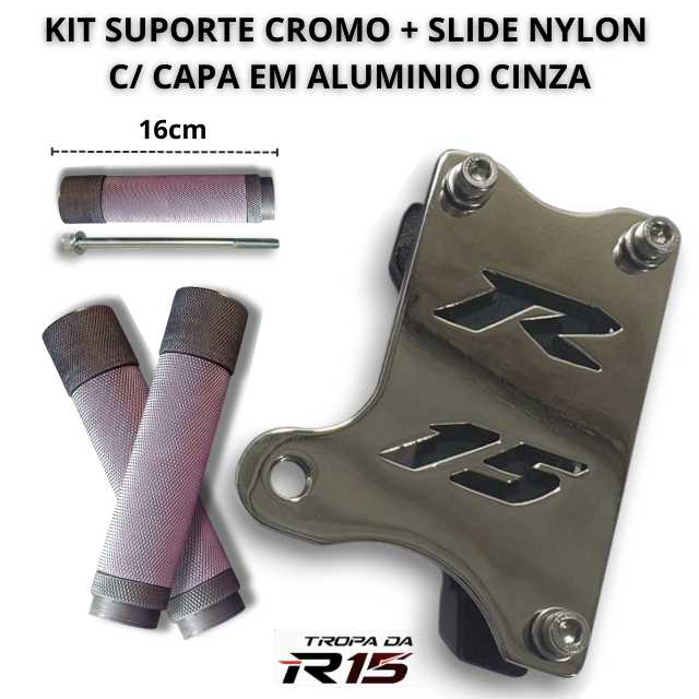 Kit Suporte e Slide TIPO: (Vazado)