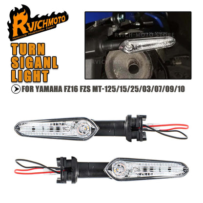 Seta de LED para yamaha MT/R 125 - 15 - 03 - FZ6(N-S) - 07 09 - 10 Lâmpada led universal
