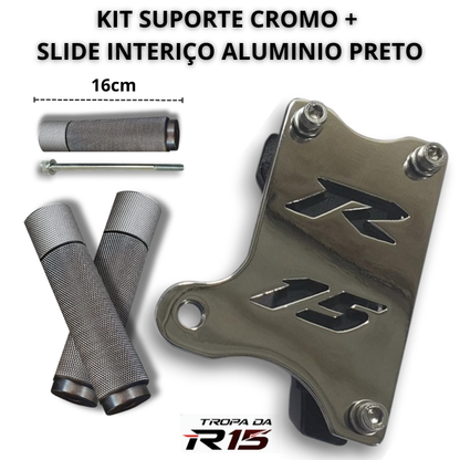 Kit Suporte e Slide TIPO: (Vazado)